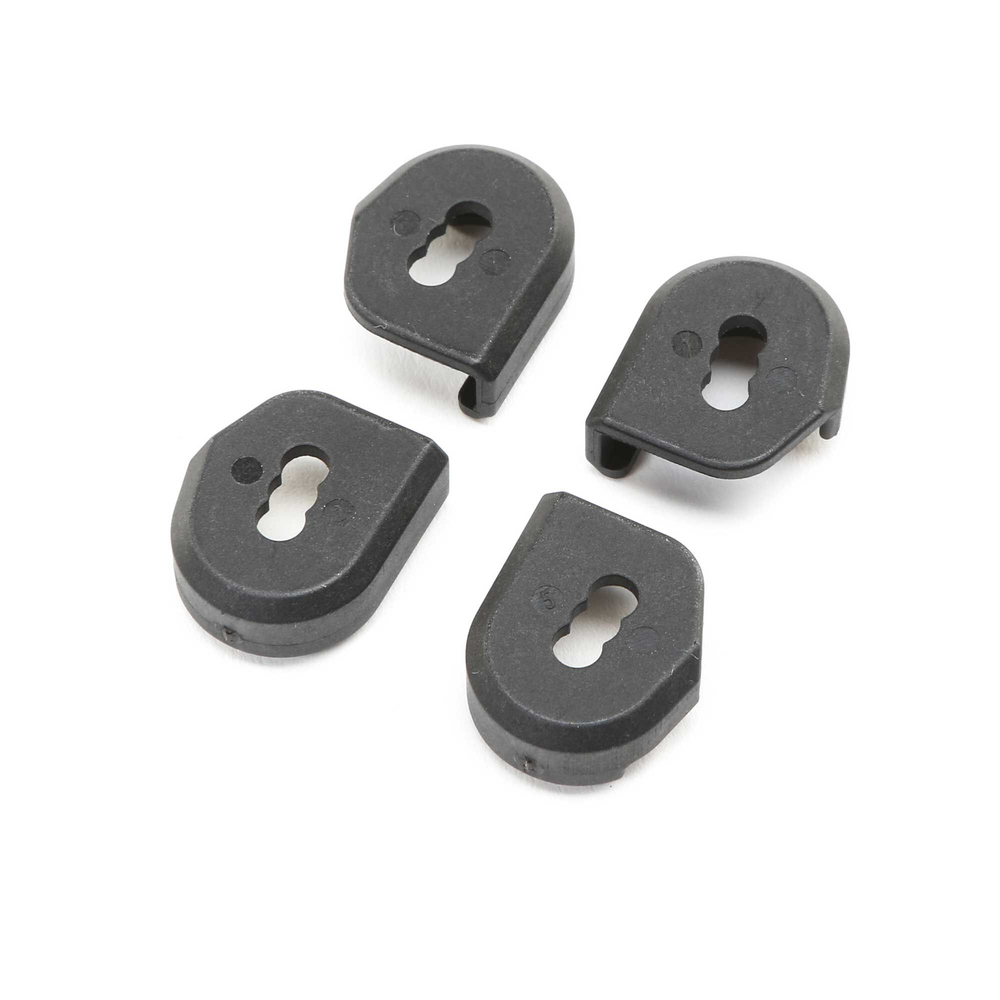 Team Losi Racing Shock Tower Guards, Rear (2): 22X-4 2.0-TLR-1307
