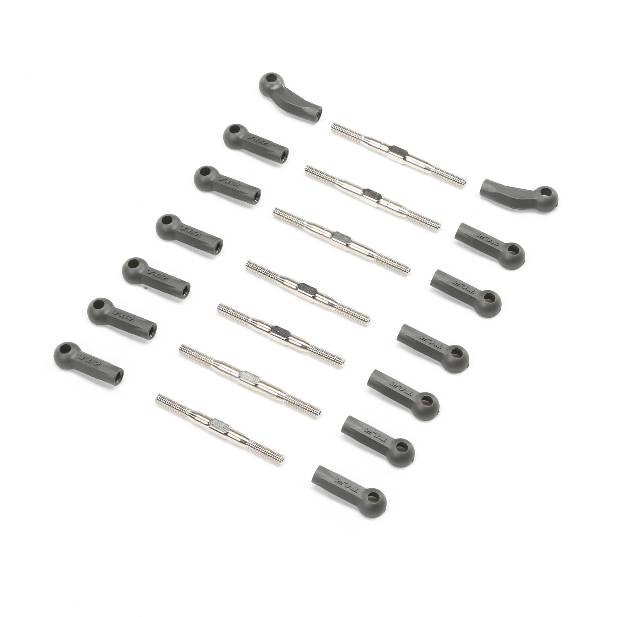 Team Losi Racing HD Turnbuckle Kit Titanium: 22X-4 2.0-TLR-1313