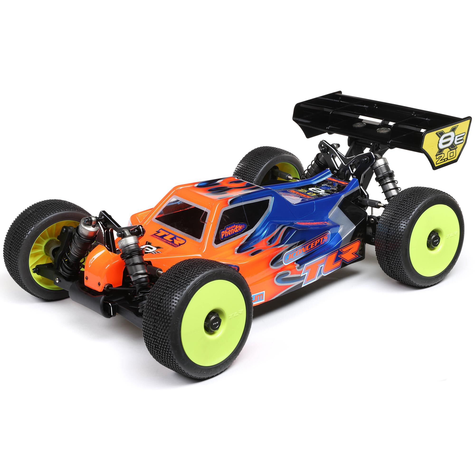 Team Losi Racing1:8 8IGHT-X/E 2.0 Combo 4X4 Nitro/Electric Race Buggy