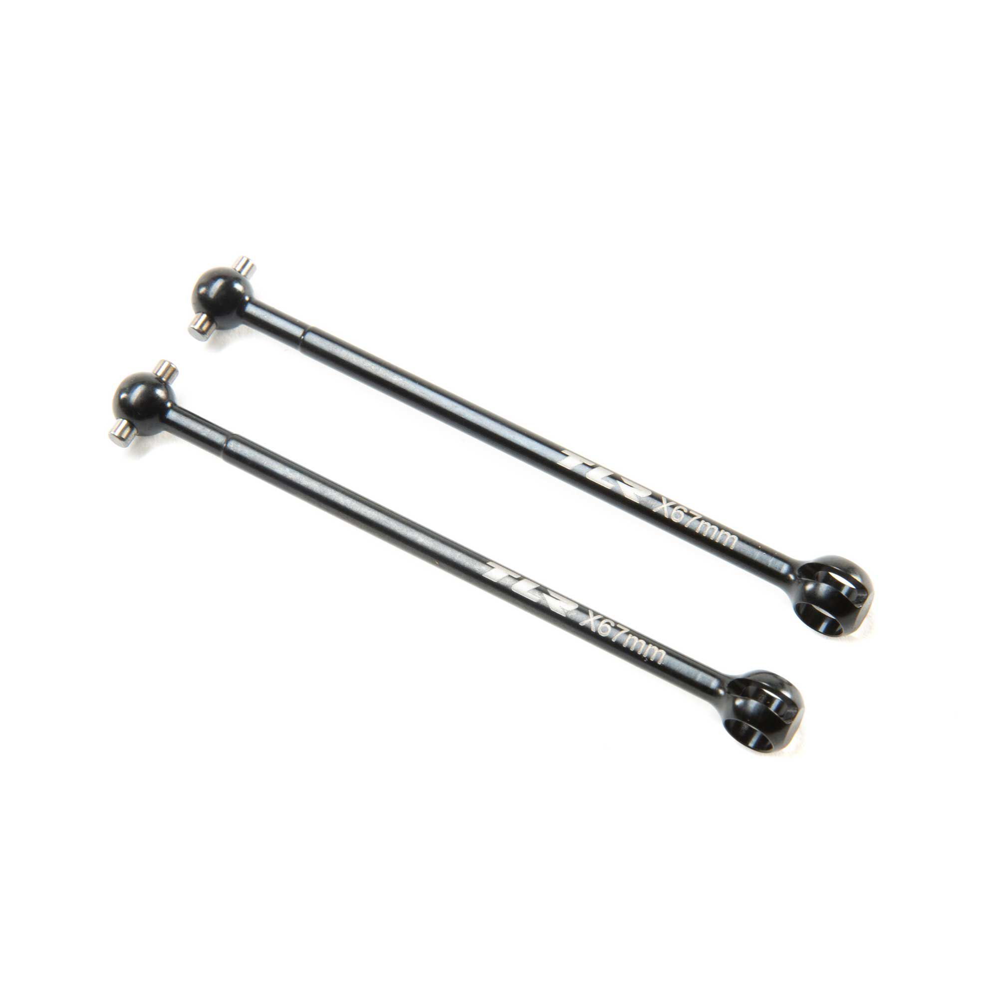 Team Losi Racing CVA Driveshaft Bones 67mm (2): 22X-TLR232102