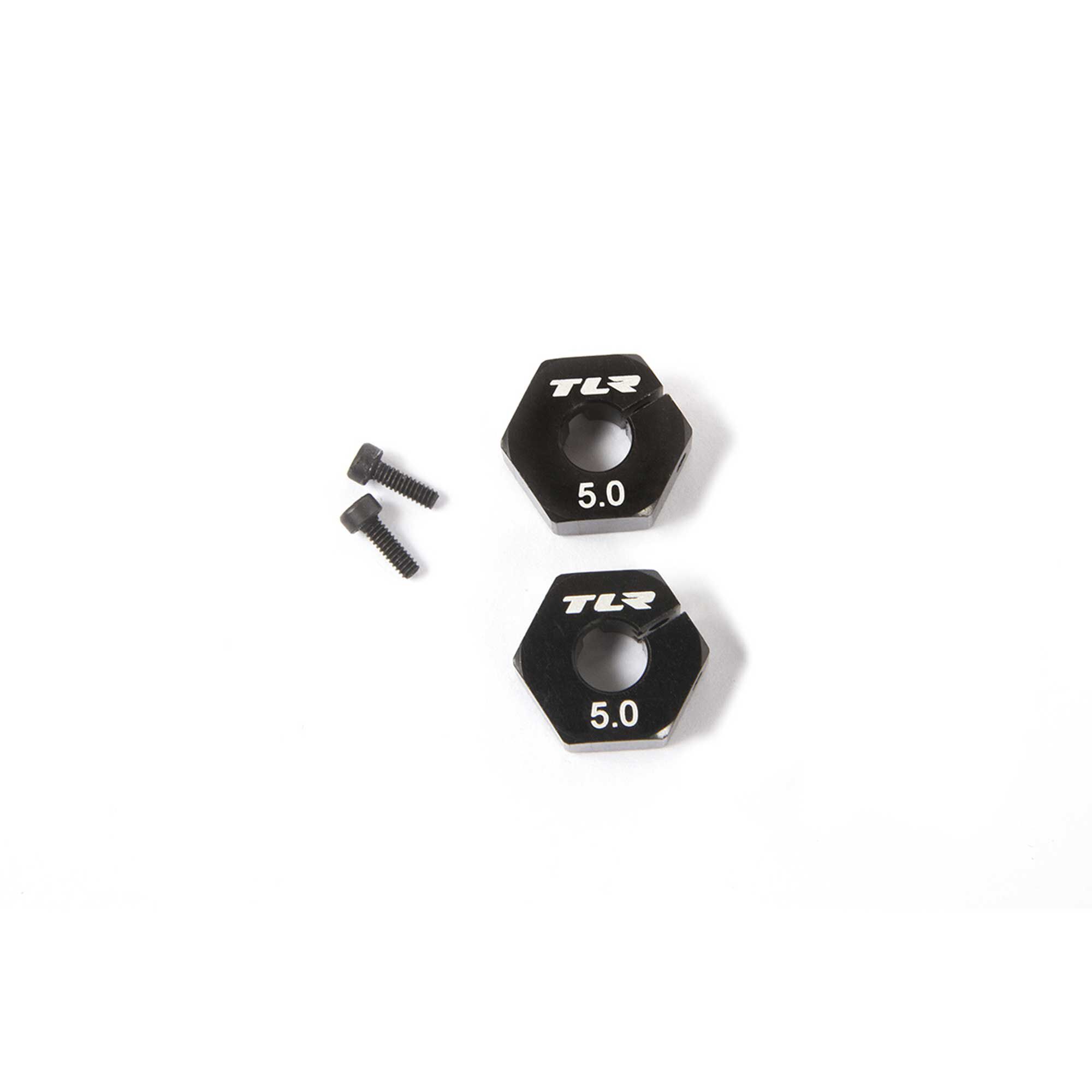 Team Losi Racing Wheel Hex 12mm x 5.0mm (2)-TLR232113