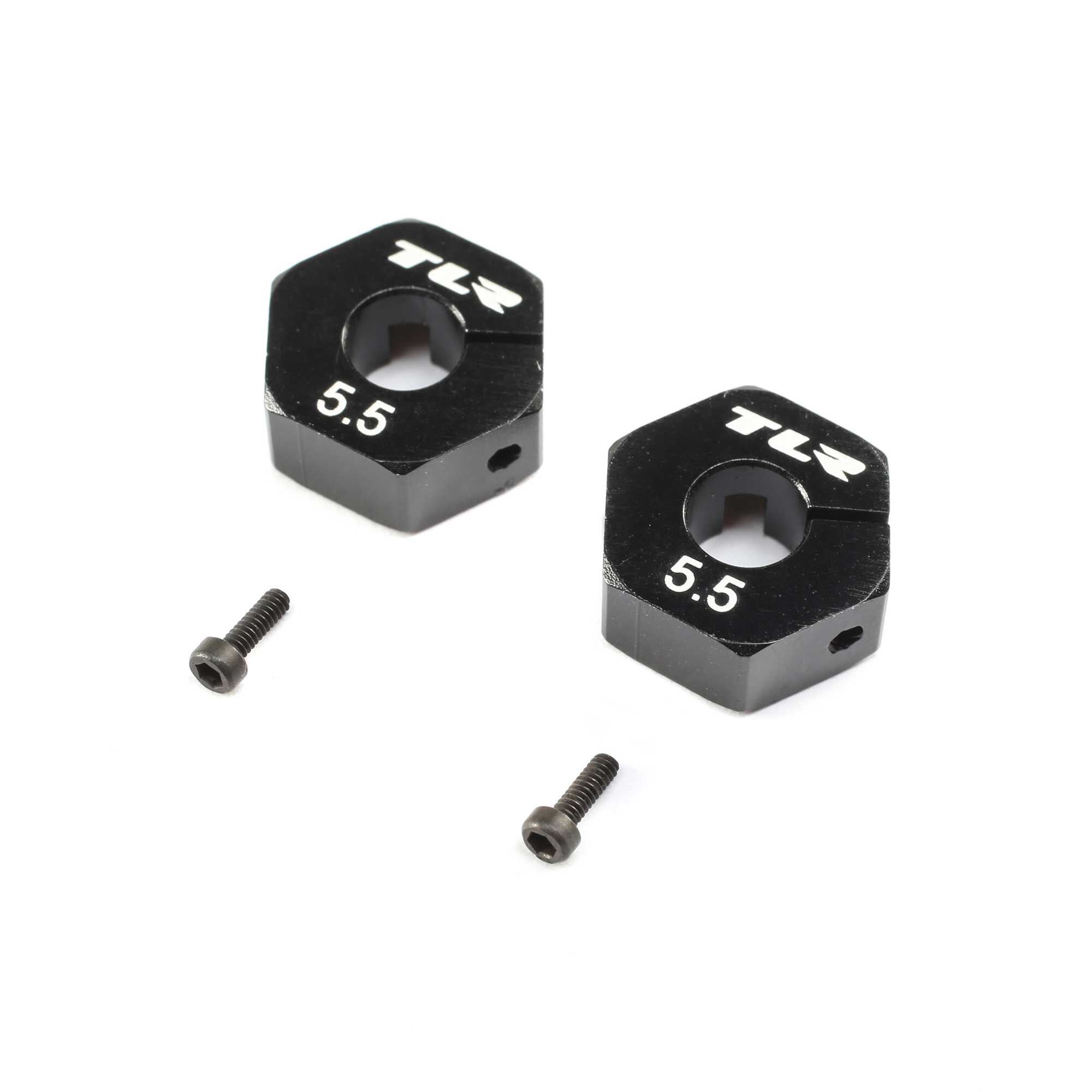 Team Losi Racing Wheel Hex 12mm x 5.5mm (2)-TLR232114