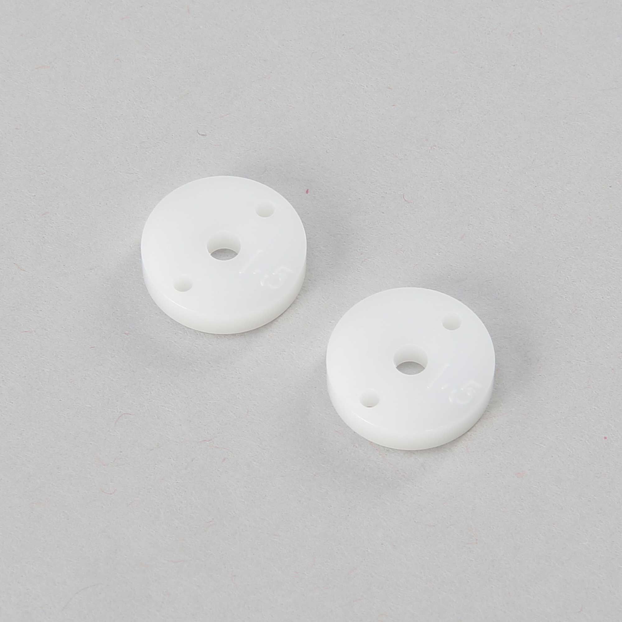 Team Losi Racing Machined Shock Pistons, 2 x 1.5mm, G3 (2)-TLR233035