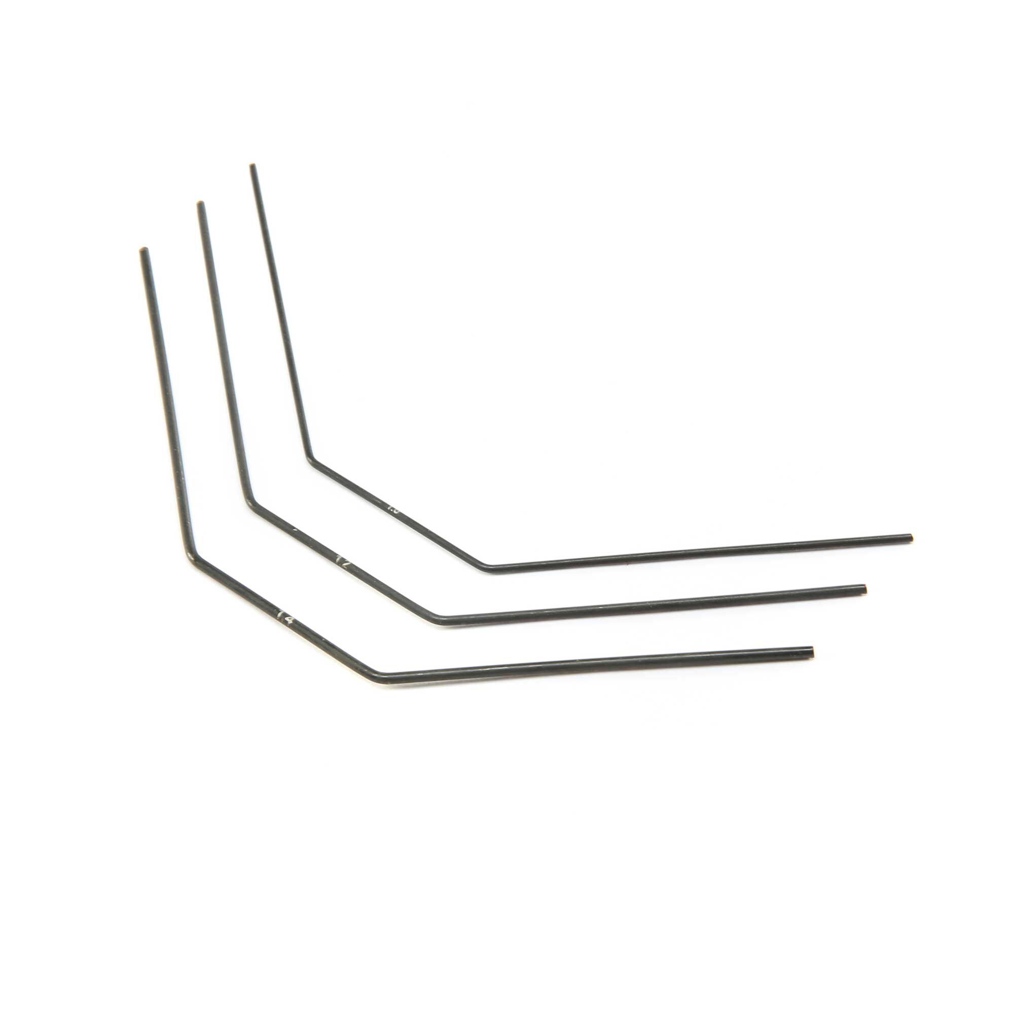Team Losi Racing Sway Bar Set 1.0 1.2 1.4mm (3): 22X-4-TLR234125