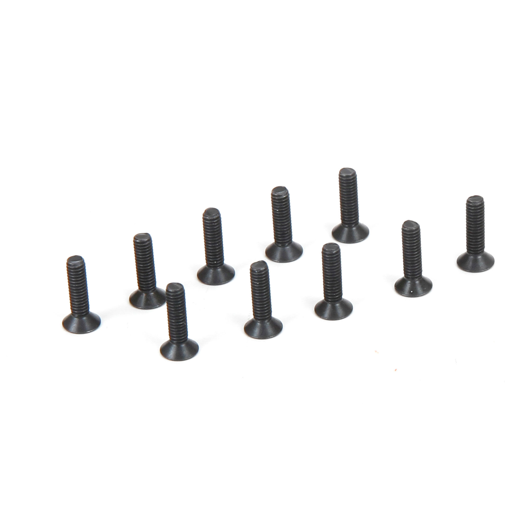 Team Losi Racing Flat Head Screws M2.5 x 10mm (10)-TLR235007