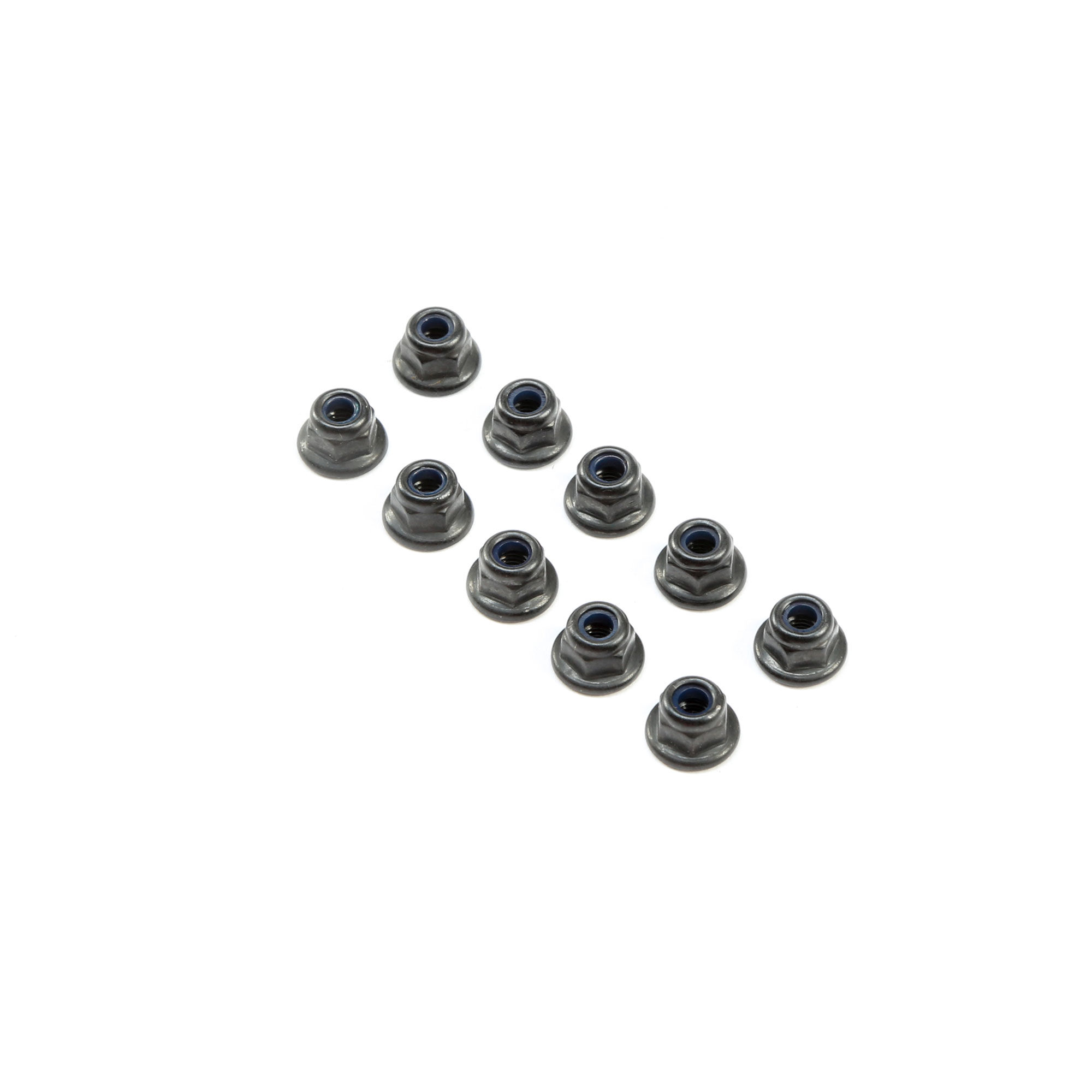 Team Losi Racing M3 Flanged Lock Nuts (10)-TLR245016