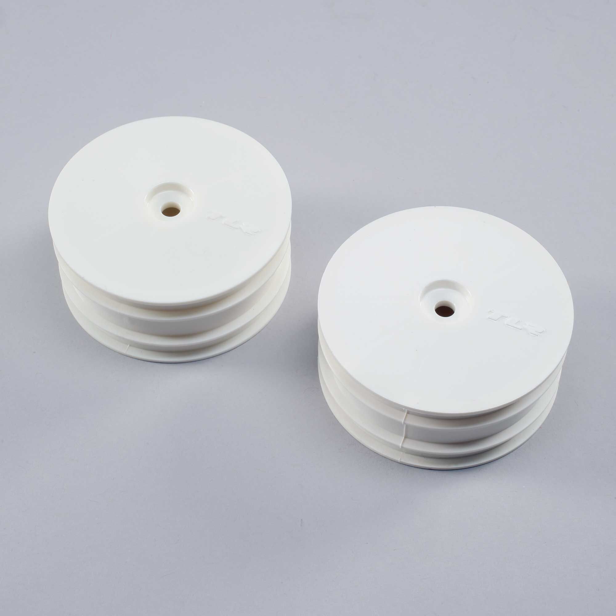 Team Losi Racing Front Wheel White (2): 22X-4-TLR43022