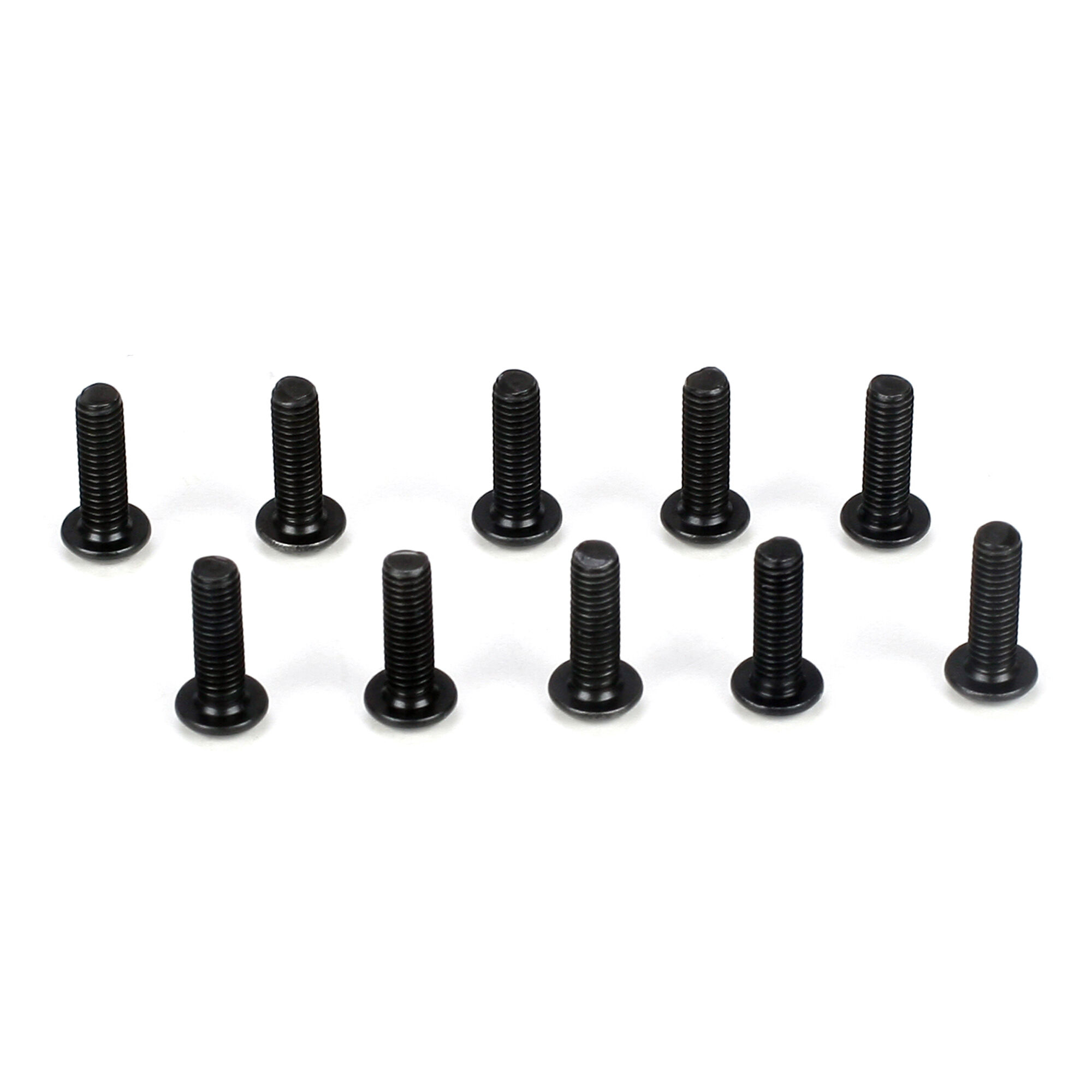Team Losi Racing Button Head Screws, M3 x 10mm (10)-TLR5903