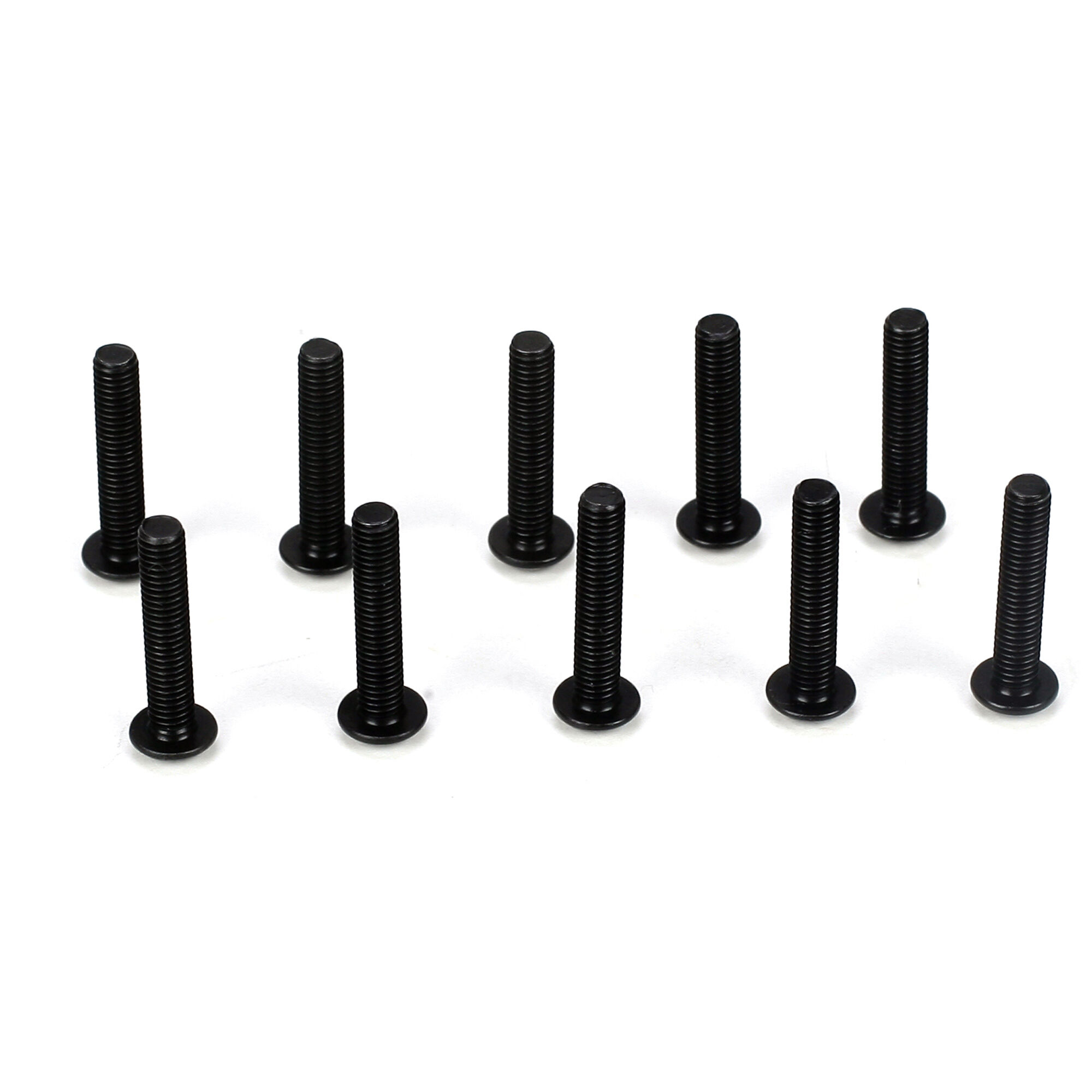Team Losi Racing Button Head Screws, M3 x 16mm (10)-TLR5909