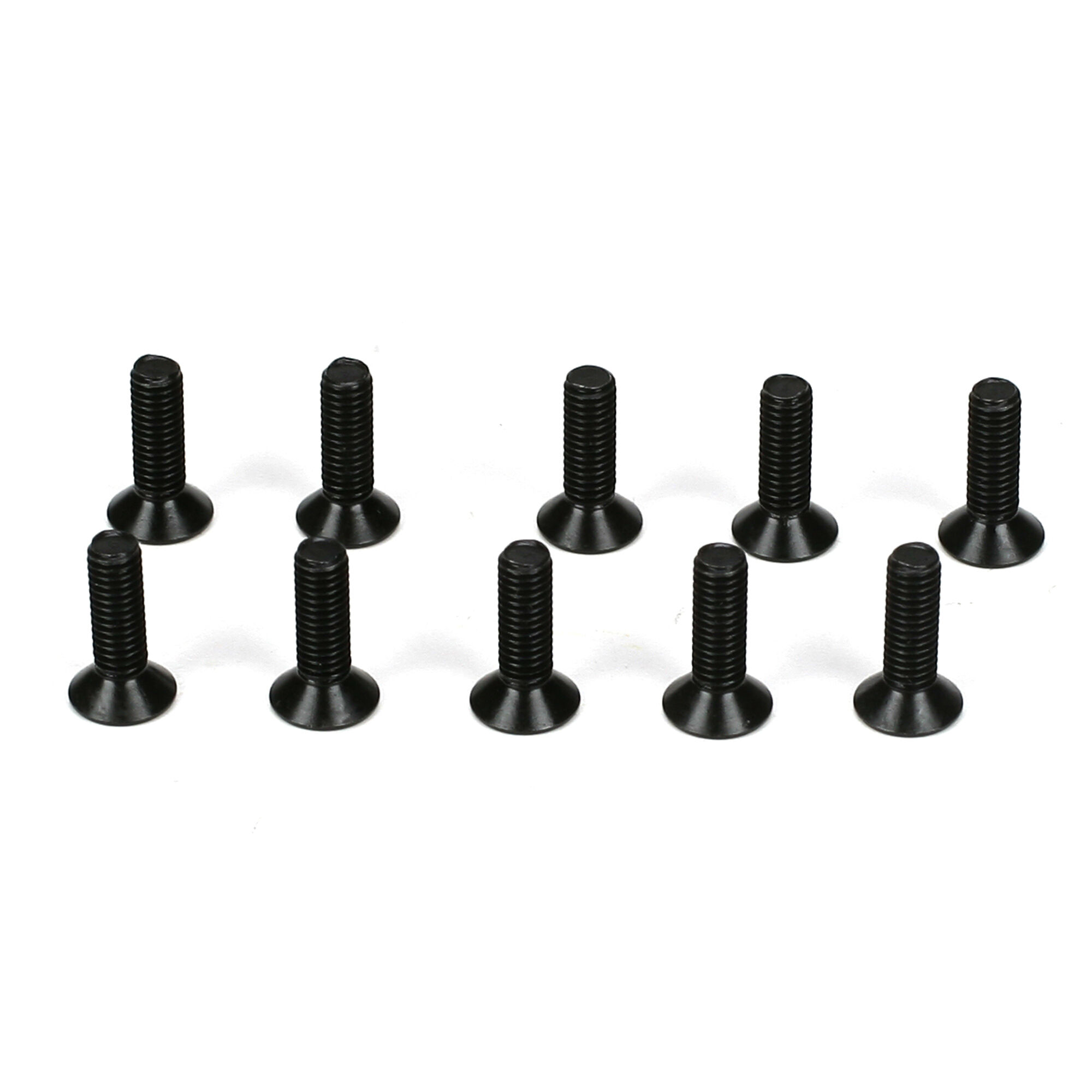 Team Losi Racing Flathead Screws, M3 x 10mm (10)-TLR5962