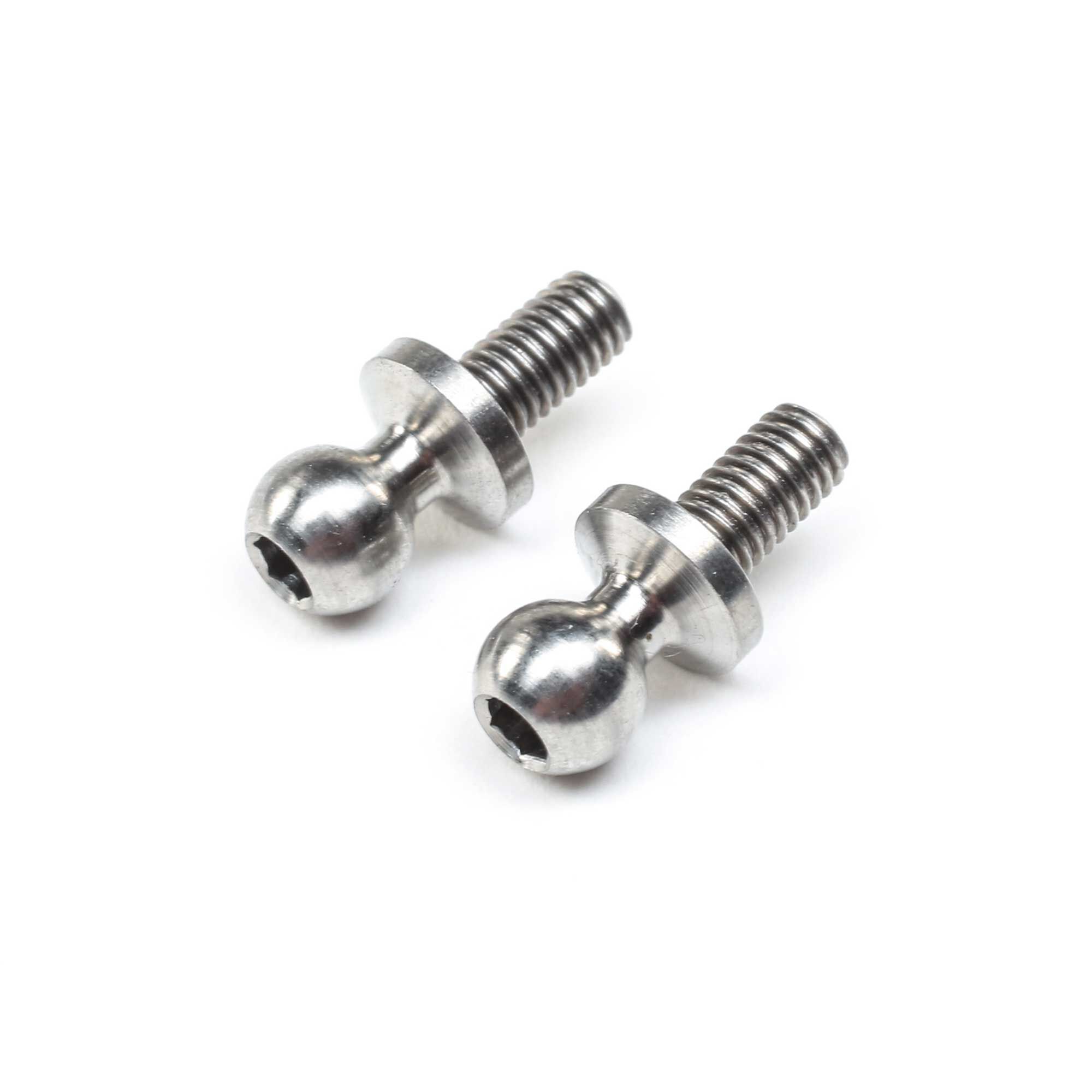 Team Losi Racing Titanium Ball Stud, 4.8 x 6mm (2)-TLR6030