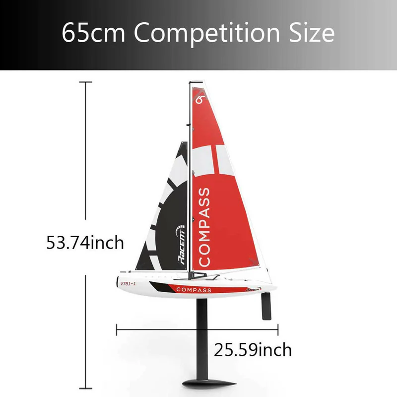 VOLANTEX Compass 650 Sailboat RTR-79101