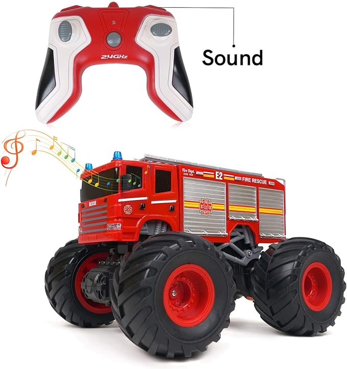 WOWRC 1:18 Fire Truck RED