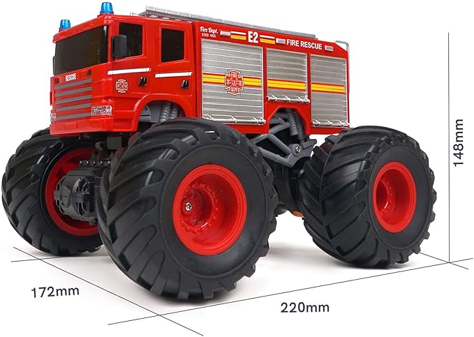 WOWRC 1:18 Fire Truck RED