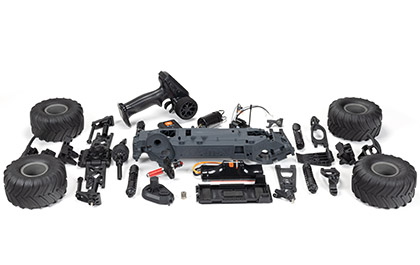 EASY, ONE-HOUR ASSEMBLY for the ARRMA GORGON MEGA 550 RC MONSTER TRUCK