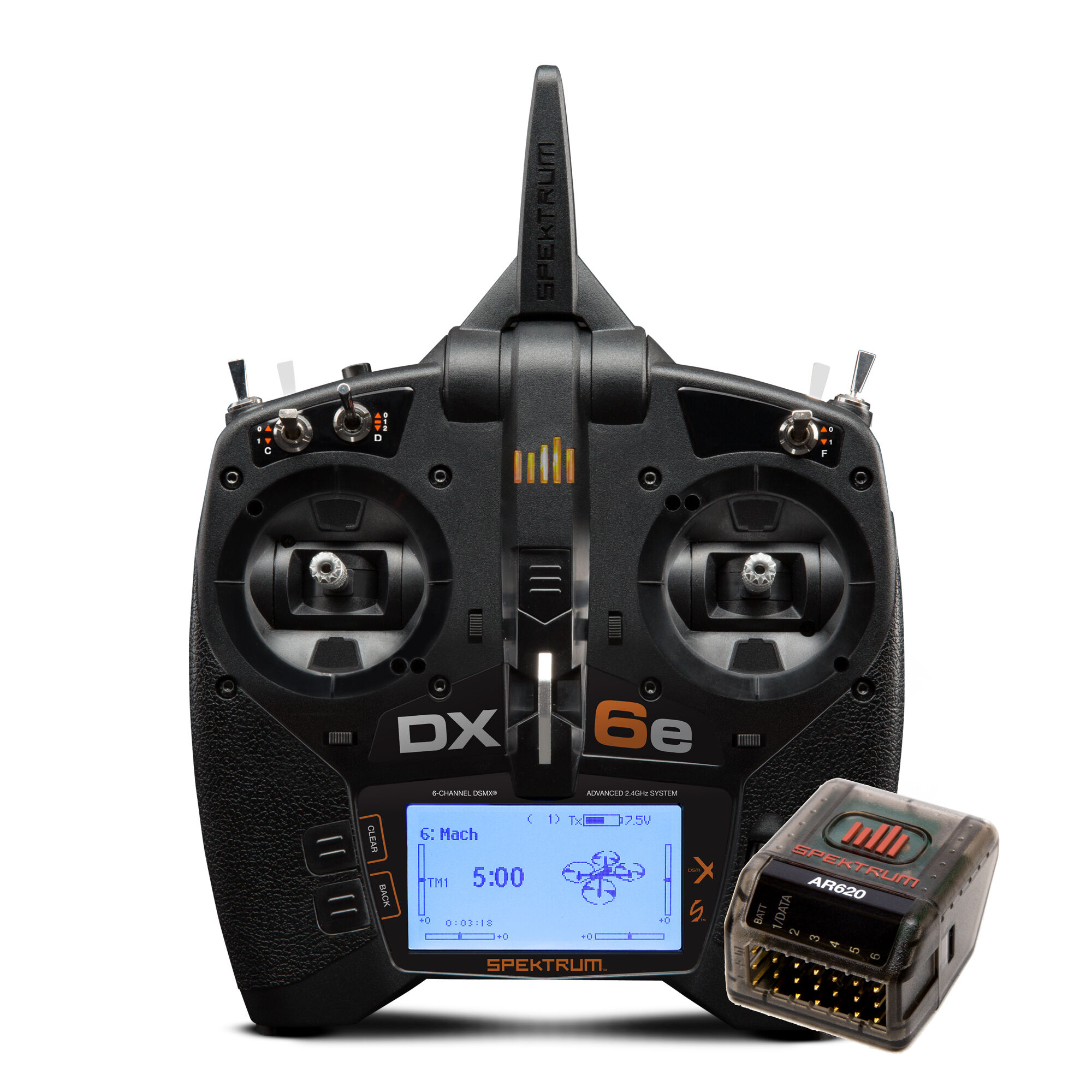 DX6e 6-Channel System with AR620 Receiver