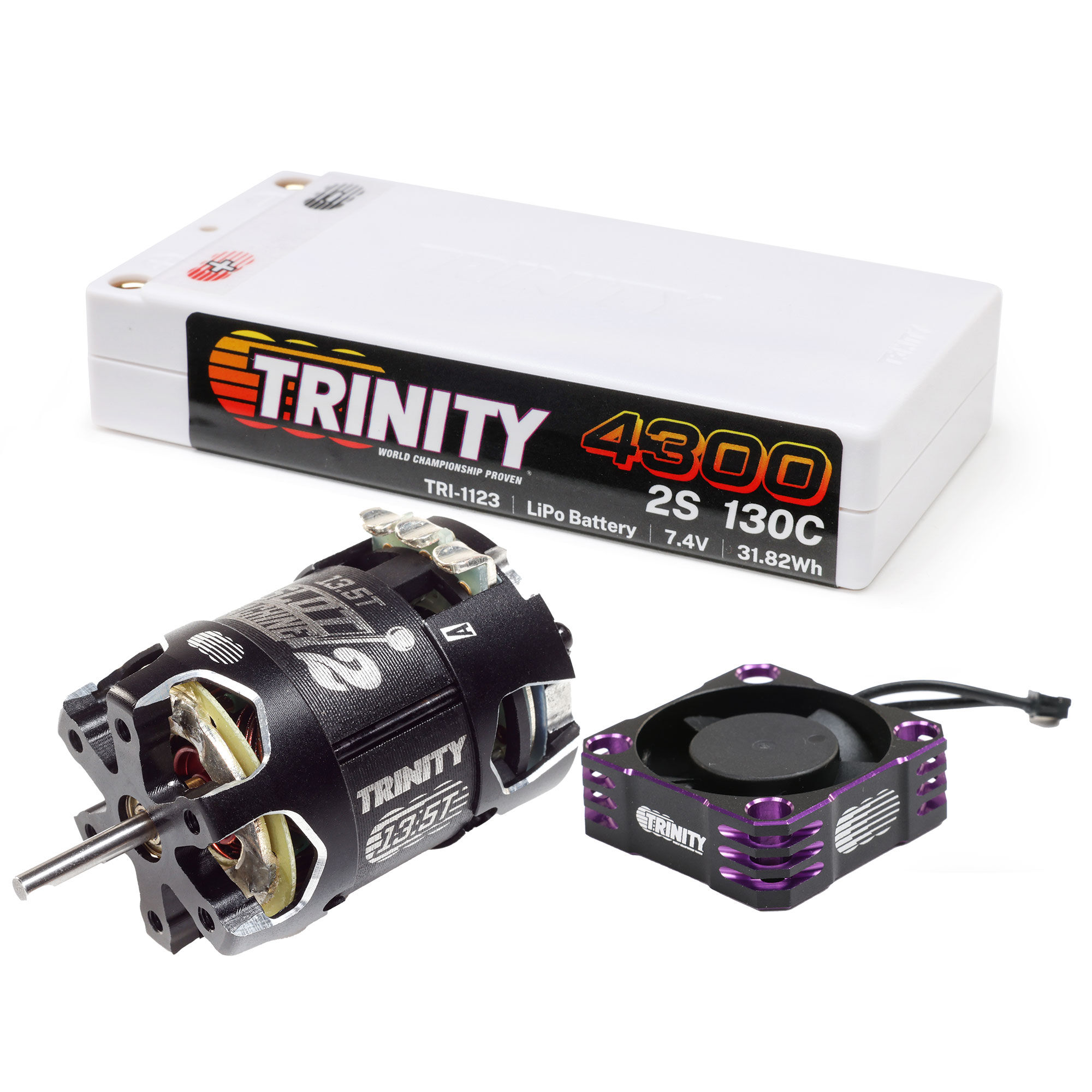 Trinity 13.5T Stock Racer Bundle-TRI-1179