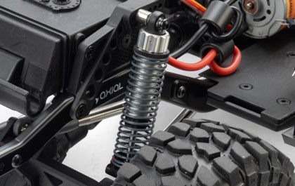 OPTIMIZED SUSPENSION for the Axial 1/10 SCX10 III Jeep Cherokee XJ 4X4 Ready-To-Run Brushed Rock Crawler