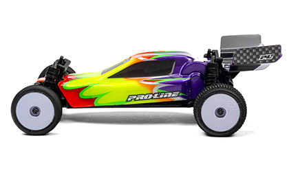 Limited Edition Visual Authority for the Pro-Line Limited Edition Pre-Cut/Pre-Painted Crowd Pleazer Slipstream Body with ESC Relocator for Losi Micro-B