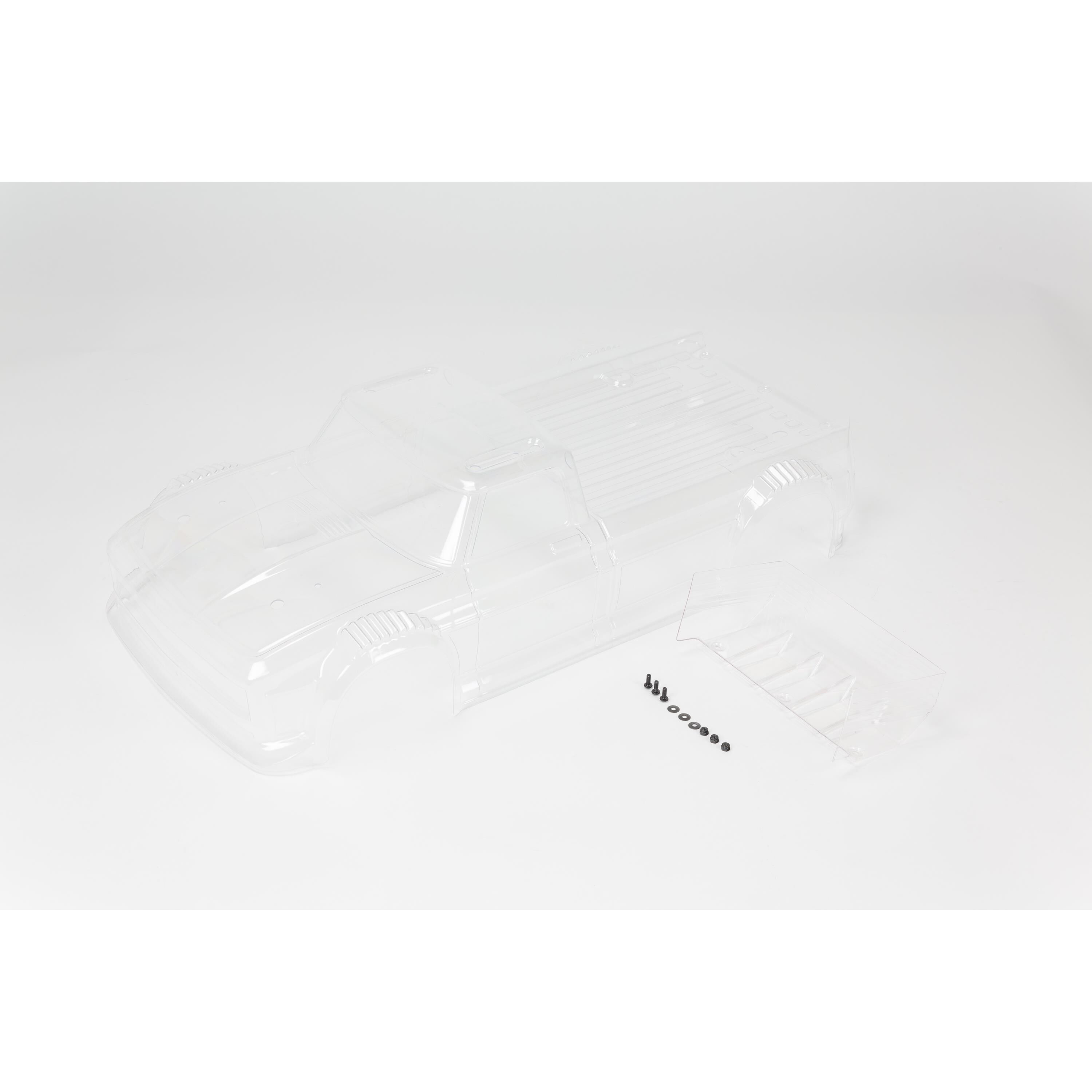 1/8 Clear Body with Decals: INFRACTION 4X4 3S