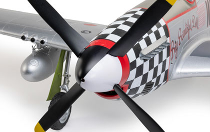 Proven Power for the E-flite P-51D Mustang Big Beautiful Doll 1.5m