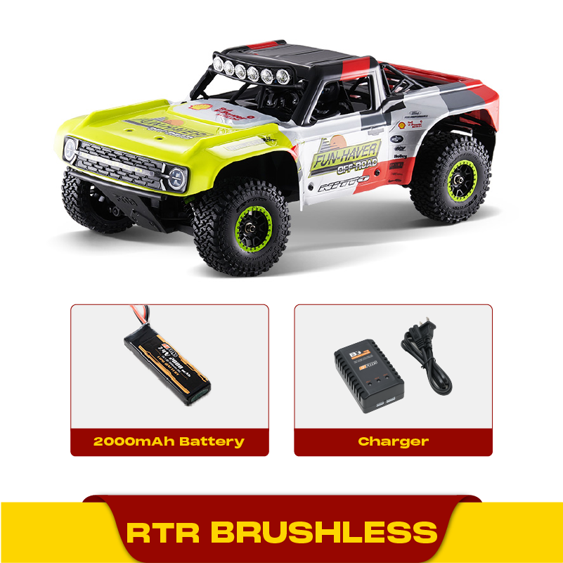 FMS 1:18 FSC18 Ford Bronco RTR/RS RC Desert Truck-FMS11871RTR/FMS11871RS