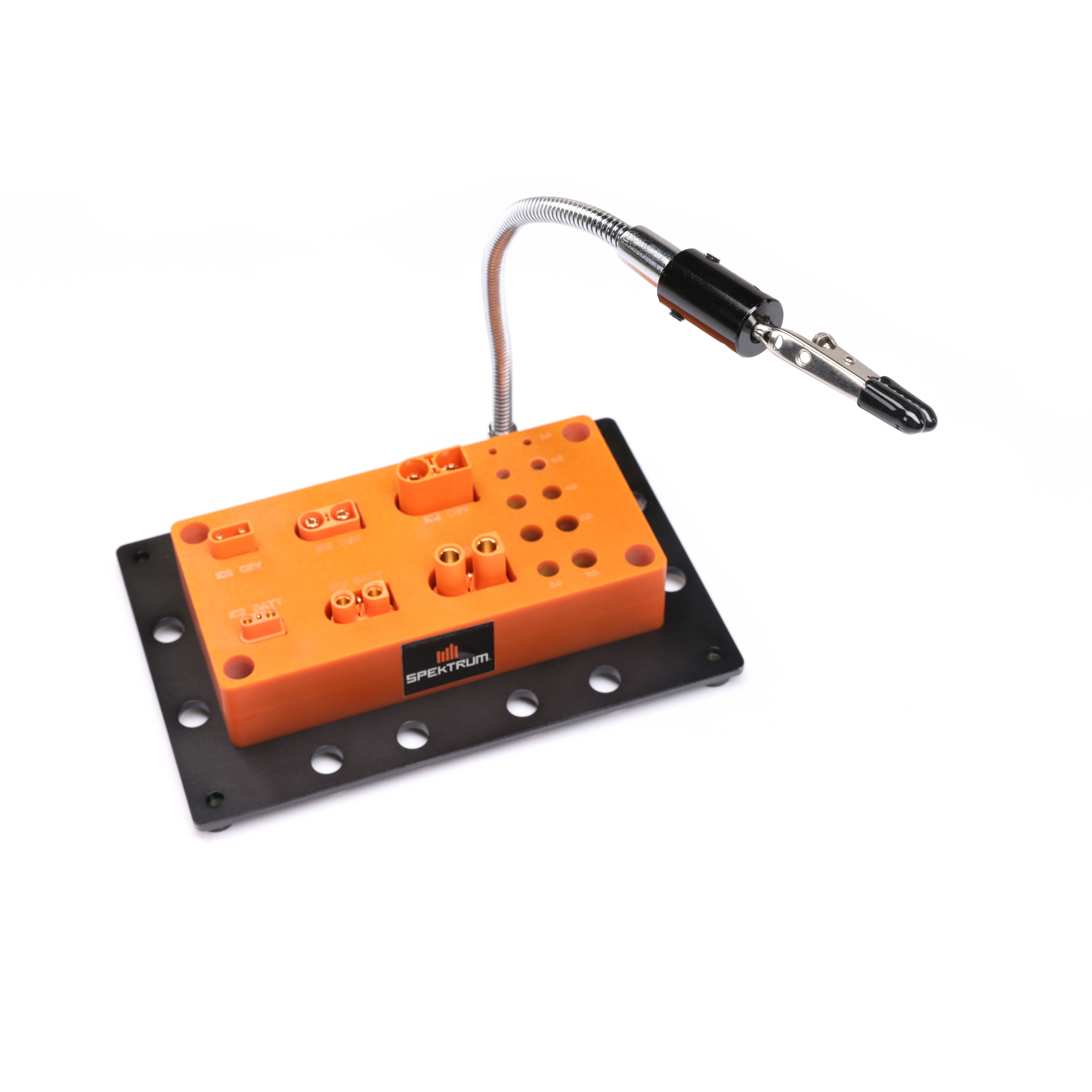 Spektrum Smart Powerstage Surface Bundle: 5000mAh 2S 50C LiPo Battery (IC3) / 100W S100 Charger