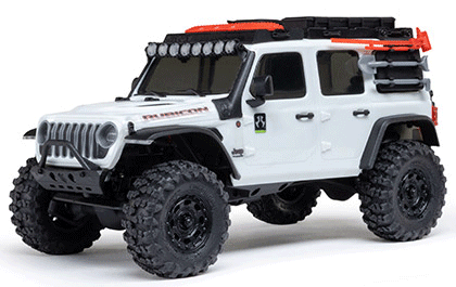 OFFICIALLY LICENSED JEEP JLU ABS HARD BODY for the Axial 1/30 SCX30 Jeep Wrangler 4X4 RTR RC