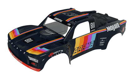 ALL-NEW BODY STYLING for the ARRMA 1/7 MOJAVE 6S Brushless Desert Truck