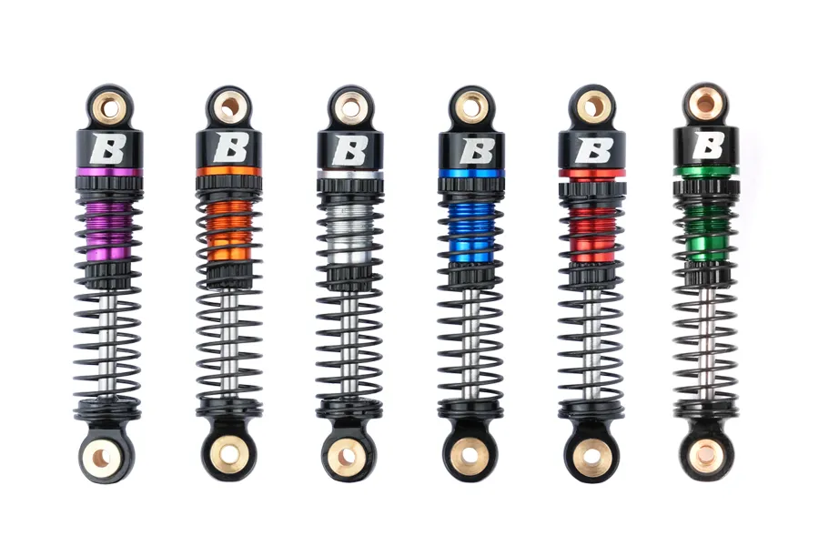 BATRAZZI 41mm Oil-filled Aluminium Shocks for FCX24 / FCX18 (4 Pcs)-BTZ1059RD