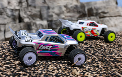 Losi 1:28 Micro-T 2S 2WD RTR Brushed Stadium Truck-LOS-1392T1/LOS