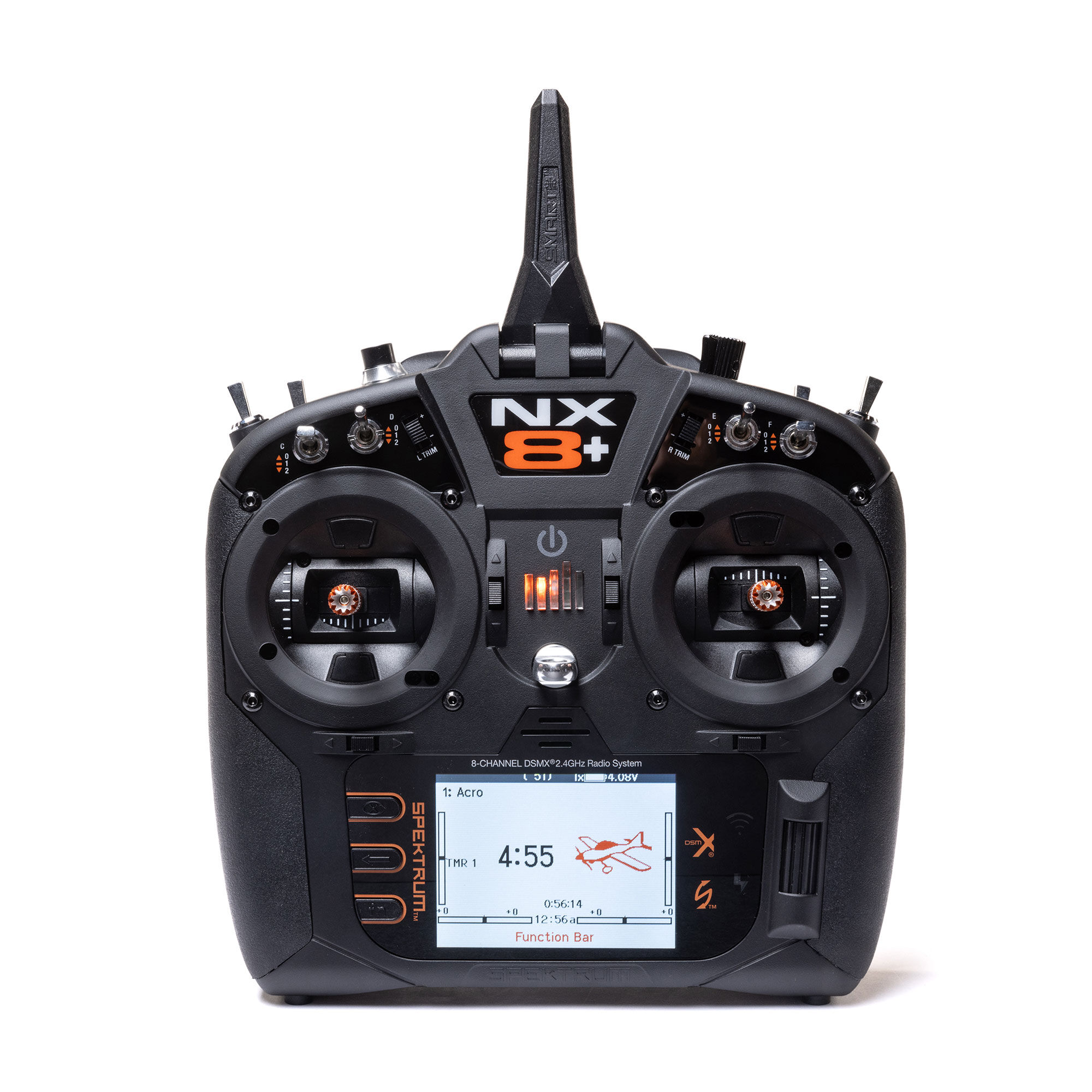 Spektrum NX8+ 20 Channel DSMX Transmitter Only-SPMR8210A