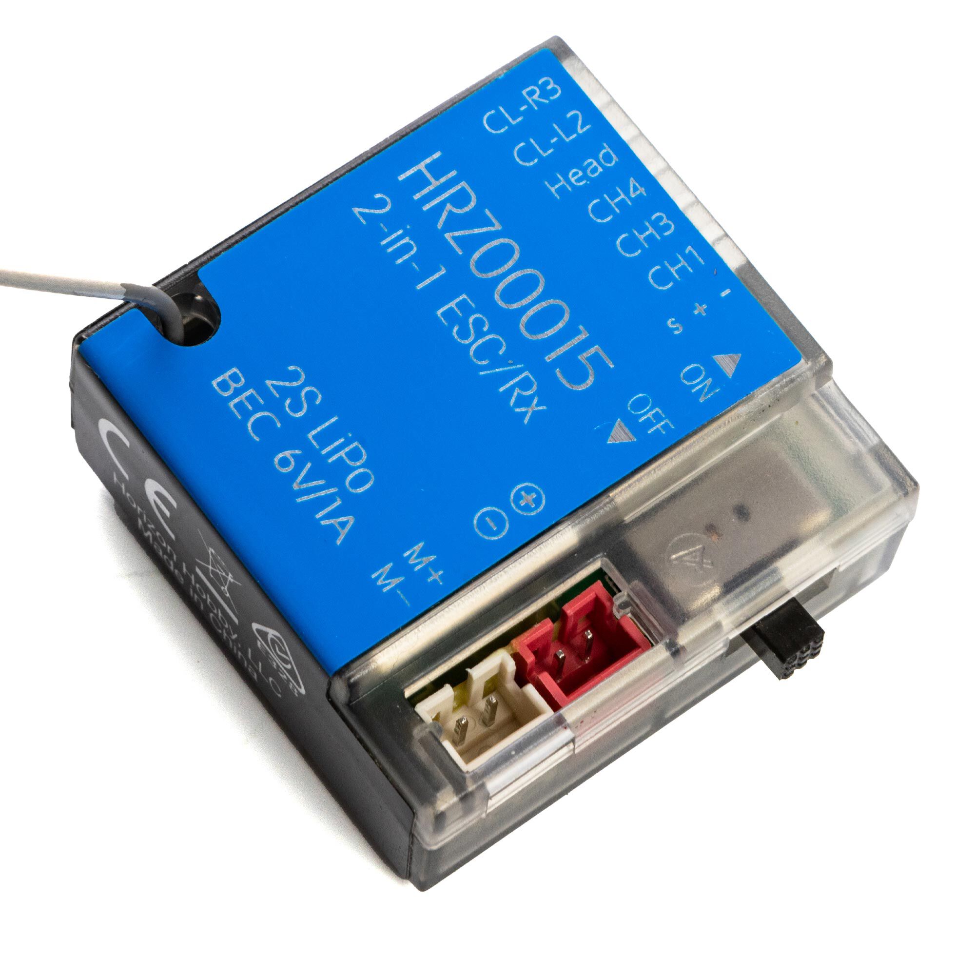 Horizon Hobby ESC/Receiver, 2.4Ghz, EC2: 1:24-HRZ00015