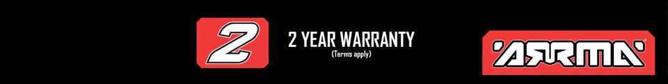 2 Year Warranty for the ARRMA 1/10 SENTON 223S RC Short Course Truck RTR