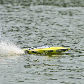 VOLANTEXRC Atomic 45mph High Speed Brushless Remote Control RC Boat (79204) RTR