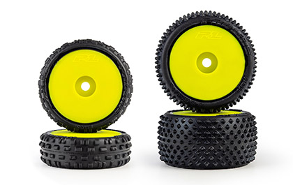 Race-Inspired Tire Combination for the Pro-Line 1/24 Wedge Front and Prism Rear Carpet Tires