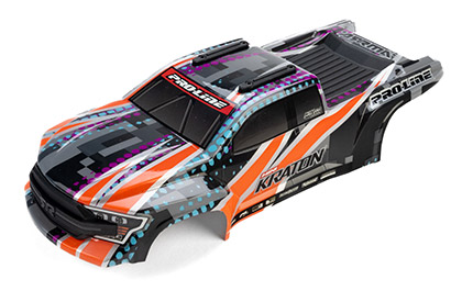 Ready to Run Looks for the Pro-Line 1/16 Limited Edition Pre-Cut/Pre-Painted Brute Digi Body with Clipless System