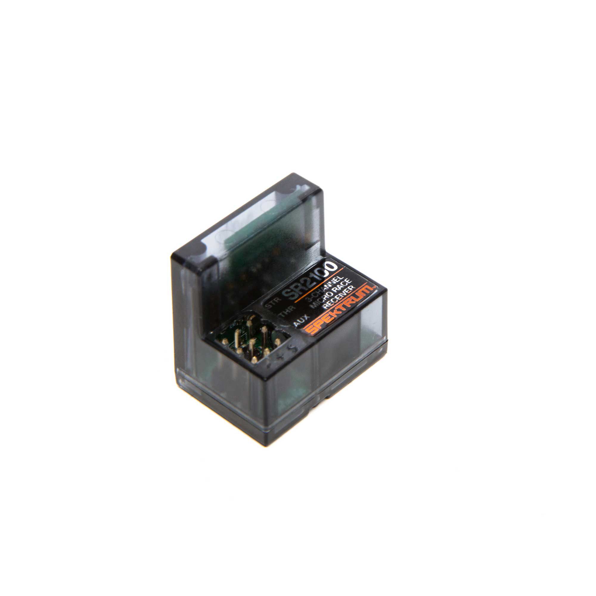 Spektrum SR2100 DSMR 3-Channel Micro Race Receiver w/ Built in Antenna-SPMSR2100
