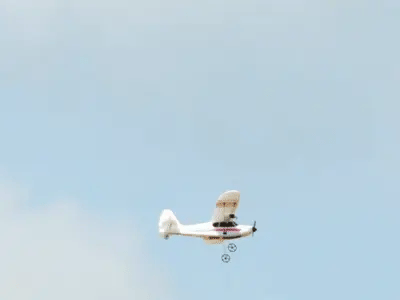 VOLANTEXRC Sport Cub (RTF) 2CH 400mm for Beginners Gyro (15.7'') 76202