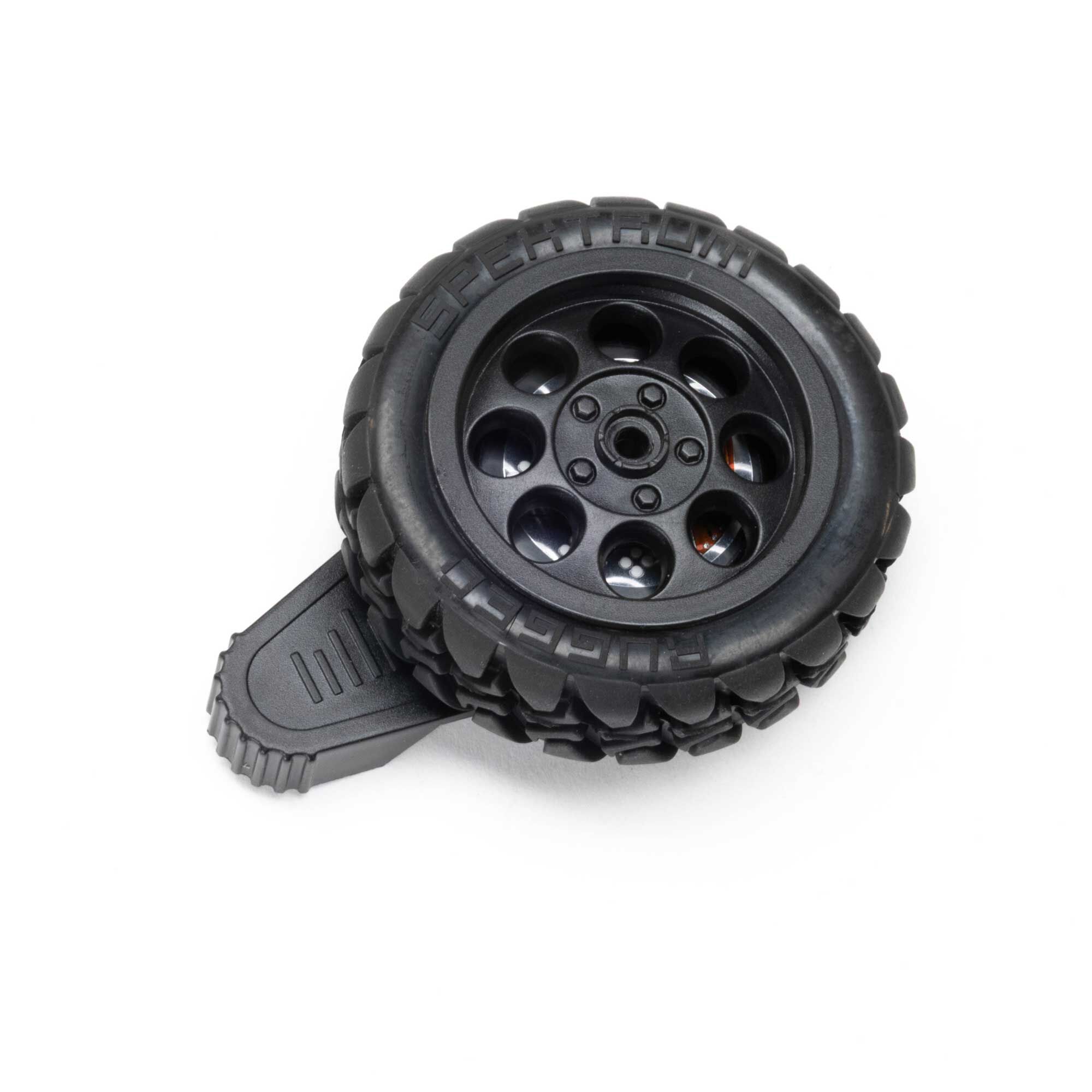 Rugged Wheel with Thumb Steer