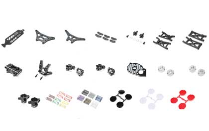 LOSI AND TLR-TUNED OPTION PARTS AVAILABLE for the Losi 22S Dirt Late Model RC RTR