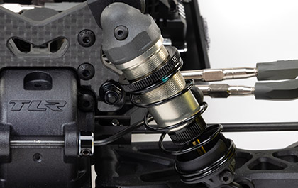 G3 13mm BIG-BORE SHOCKS for the Team Losi Racing 1/10 22X-4 2.0 AC 4WD Buggy Race Kit