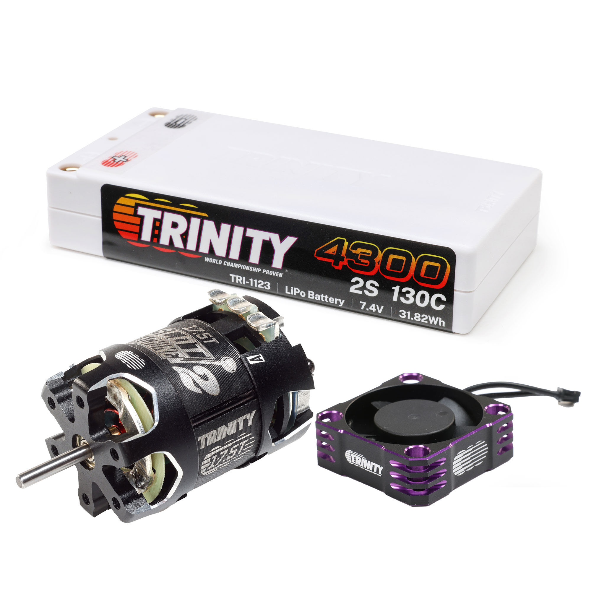 Trinity 17.5T Stock Racer Bundle-TRI-1178