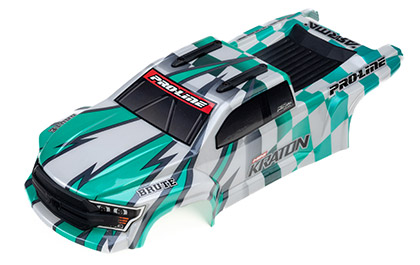 Electrified Styling for the Pro-Line 1/16 Limited Edition Pre-Cut/Pre-Painted Brute Body Checkmate Body