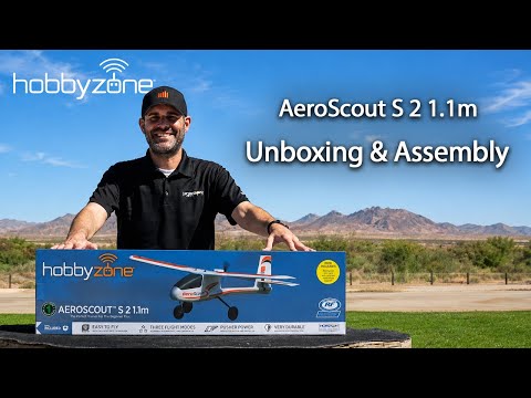 HobbyZone AeroScout S 2 1.1m - Unboxing and Assembly (2026)