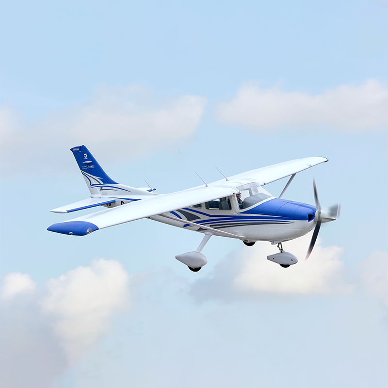 FMS Sky Trainer 182 Blue RTF, 1400mm | Horizon Hobby