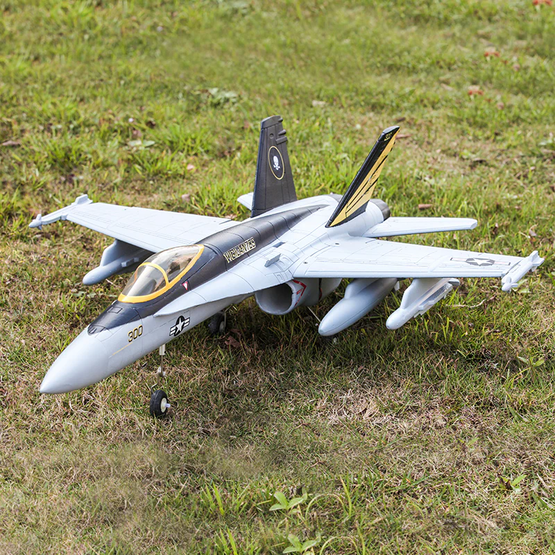 FMS F18 PNP V2, Gray, 64mm EDF