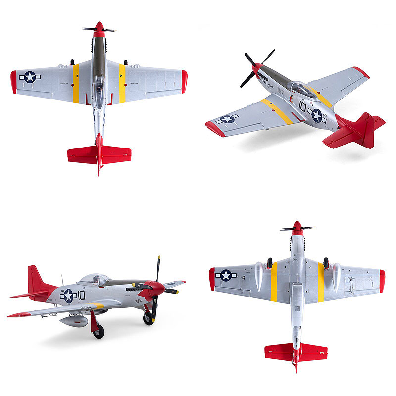 Arrows 850mm P-51D Mustang with Vector Flight Stabilization System