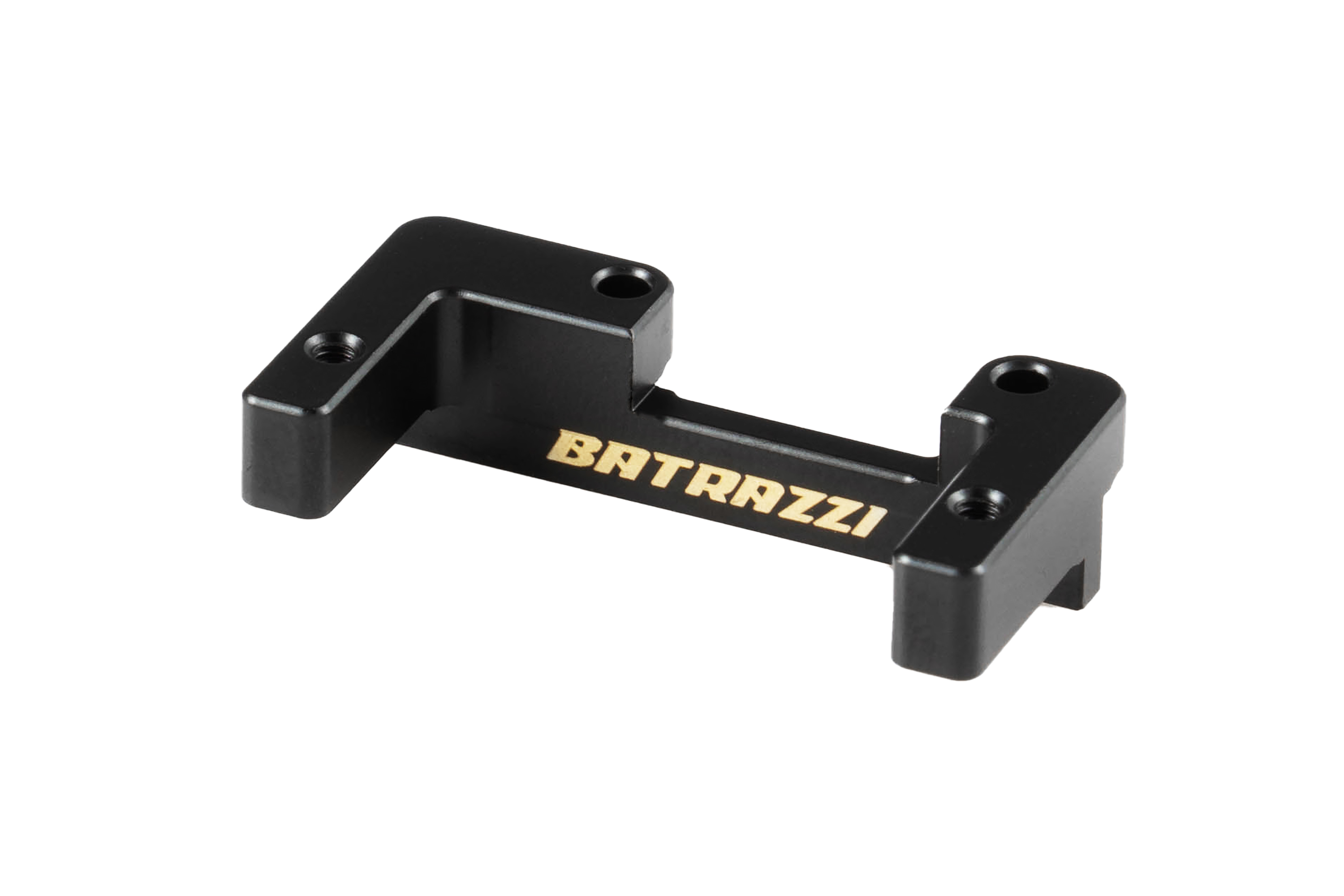 BATRAZZI Brass Steering Servo Mount for FMS FCX18II Black-BTZ1184BK