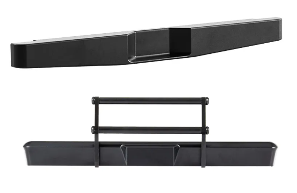 BATRAZZI CNC Aluminum Front & Rear Bumper Set for FMS FCX18II F100 Black (Front & Rear Bumper Set)-ECO-BTZ1193BK